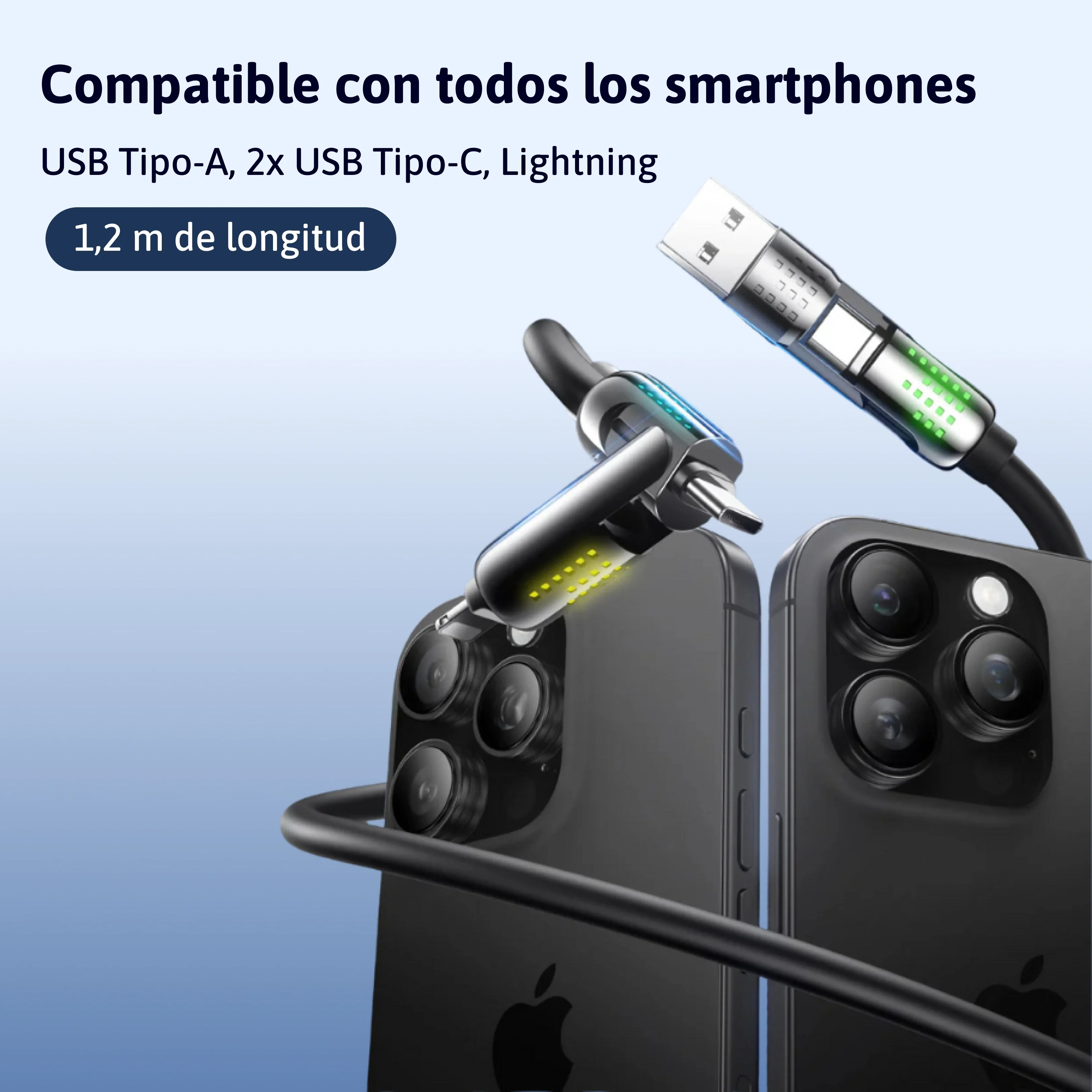Cable de carga 4 en 1 - Image 2