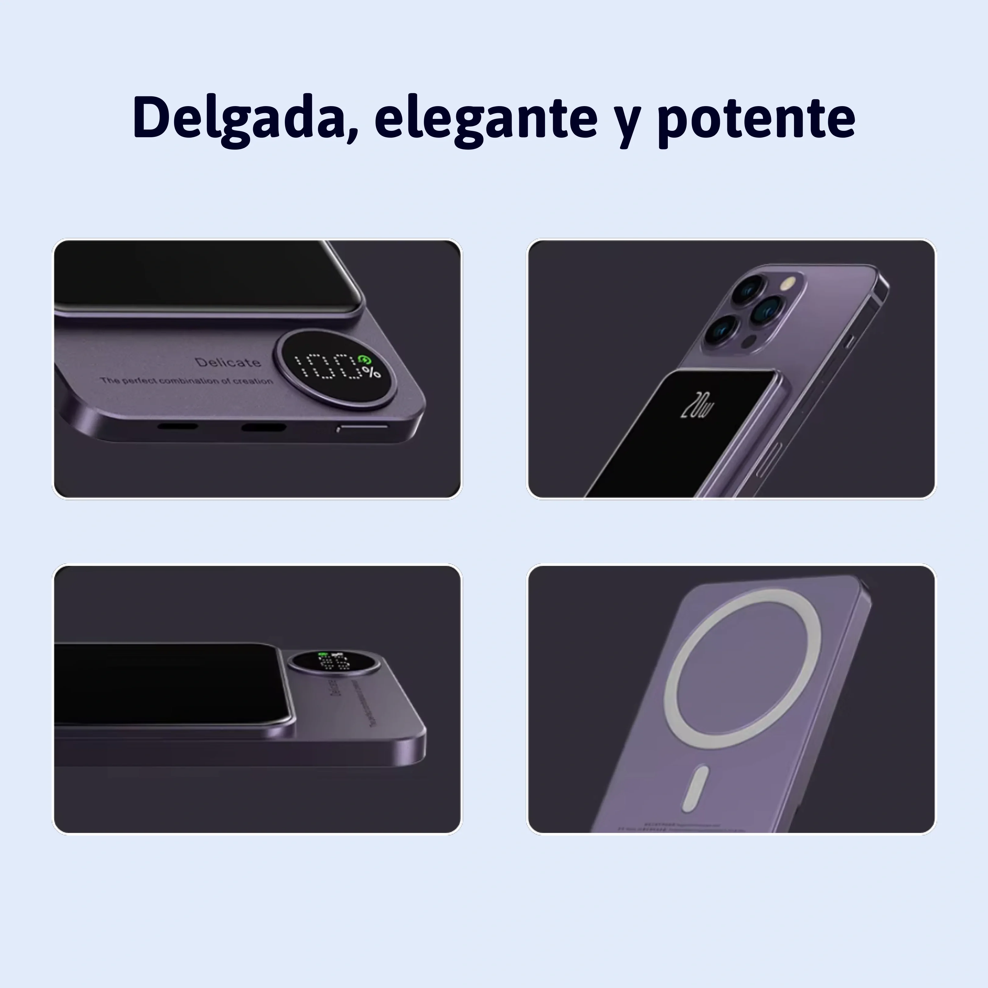 Powerbank magnética e inalámbrica - Image 3