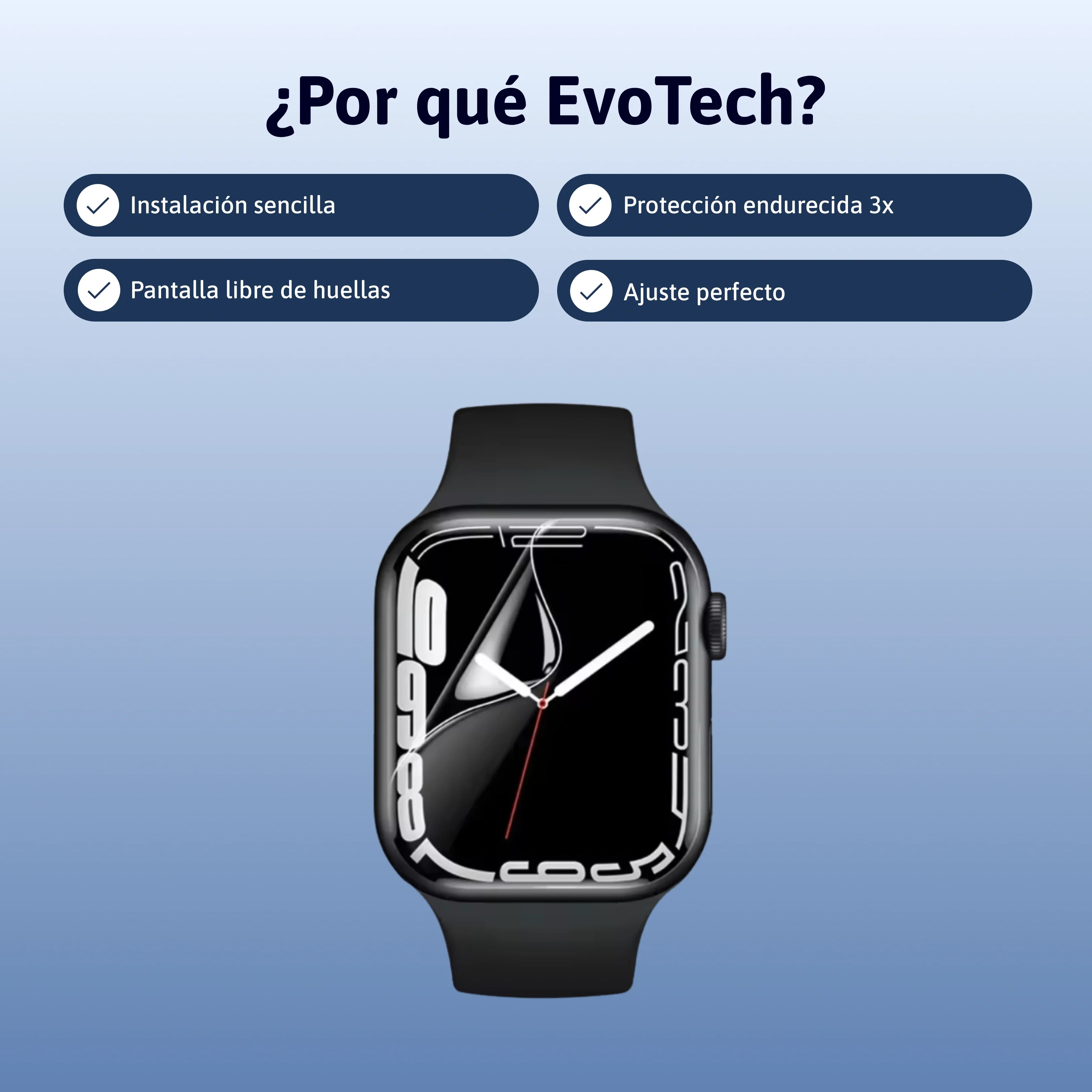 Protector de pantalla 3 en 1 para Apple Watch - Image 2