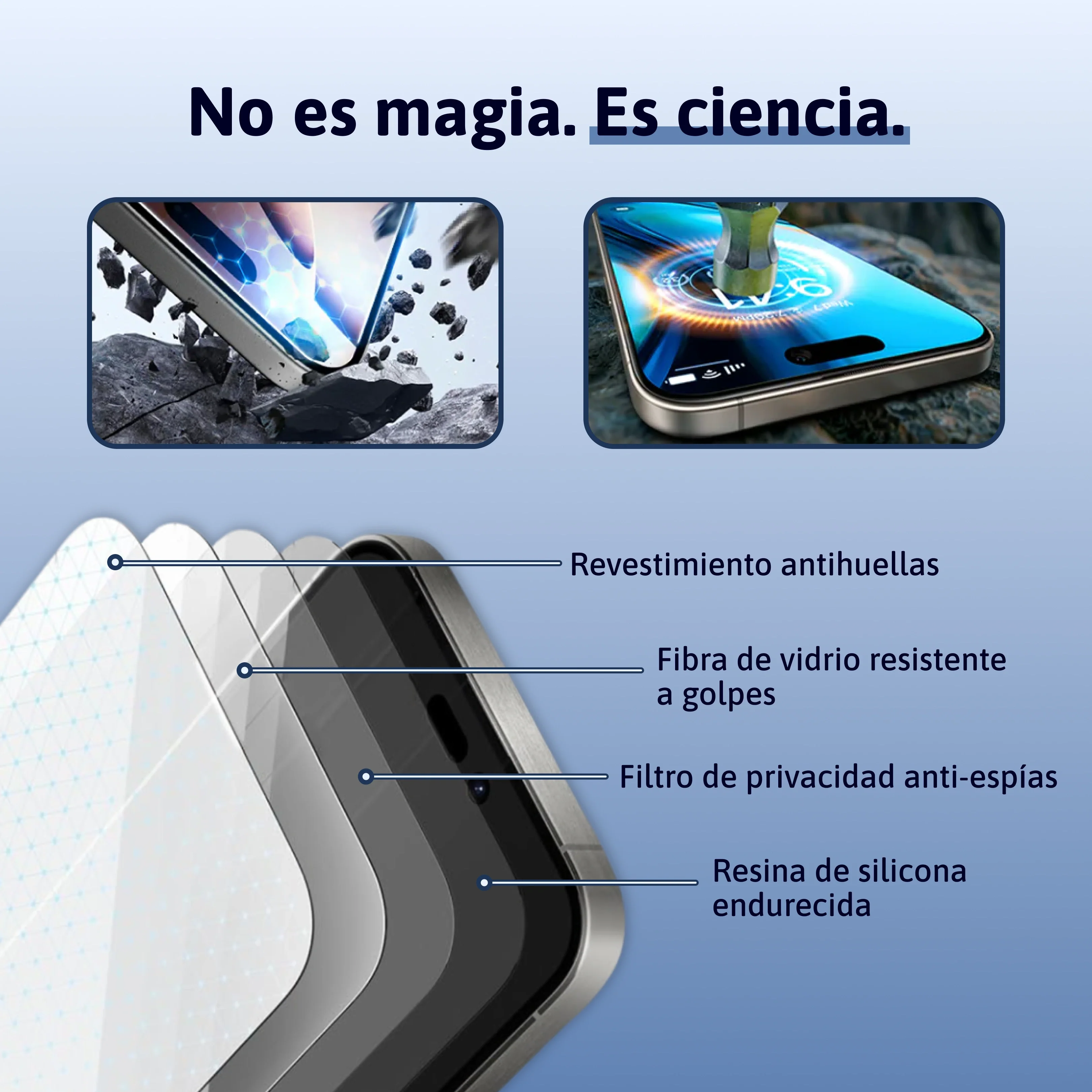 Protector de pantalla 3 en 1 - Samsung-S - Image 10
